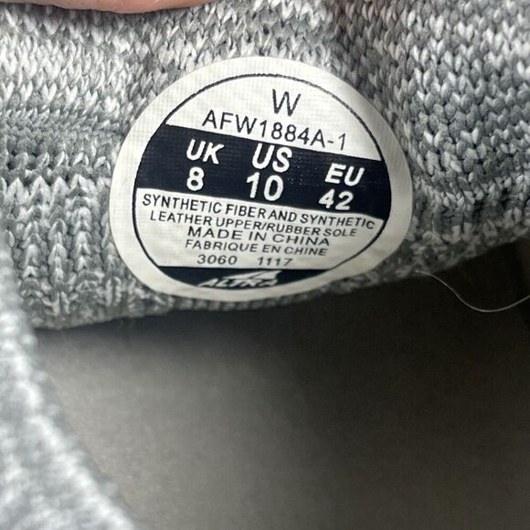 Altra Womens Size 10/10.5 Vali Knit Athletic Gray Lace Up Sneakers. 10 but big - Picture 10 of 10